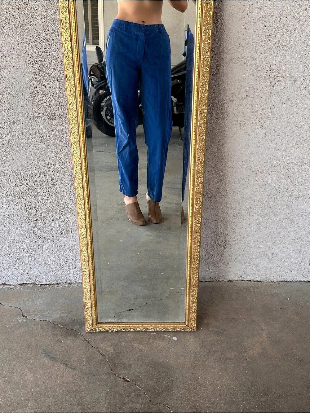 Vintage French Cotton Workwear in Classic Blue